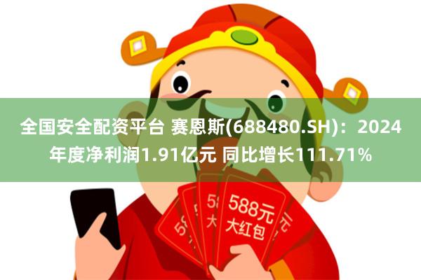 全国安全配资平台 赛恩斯(688480.SH)：2024年度净利润1.91亿元 同比增长111.71%