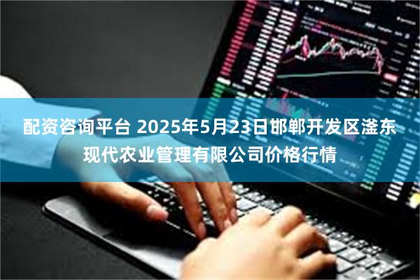 配资咨询平台 2025年5月23日邯郸开发区滏东现代农业管理有限公司价格行情
