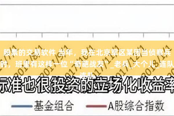股票的交易软件 当年，我在北京军区某团当侦察兵时，班里有这样一位“奇葩战友”_老兵_大个儿_连队