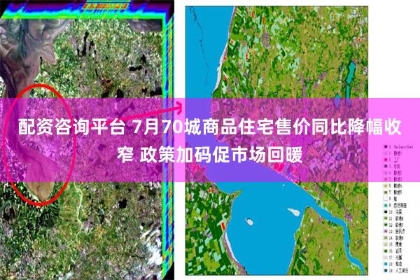 配资咨询平台 7月70城商品住宅售价同比降幅收窄 政策加码促市场回暖