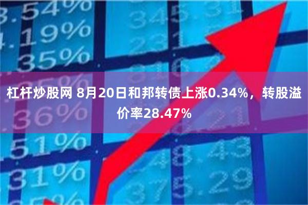 杠杆炒股网 8月20日和邦转债上涨0.34%，转股溢价率28.47%