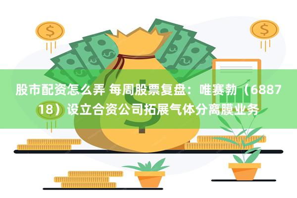 股市配资怎么弄 每周股票复盘:唯赛勃(688718)设立合资公司拓展气体分离膜业务