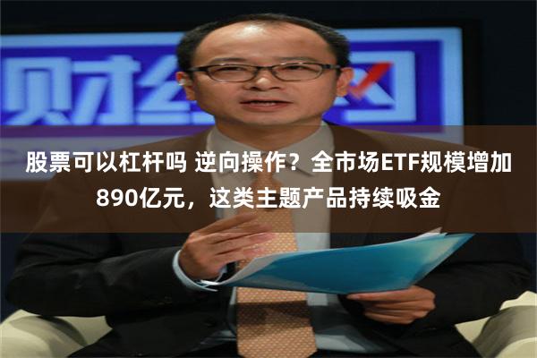 股票可以杠杆吗 逆向操作?全市场ETF规模增加890亿元,这类主题产品持续吸金