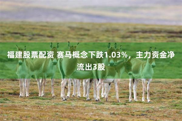 福建股票配资 赛马概念下跌1.03%,主力资金净流出3股