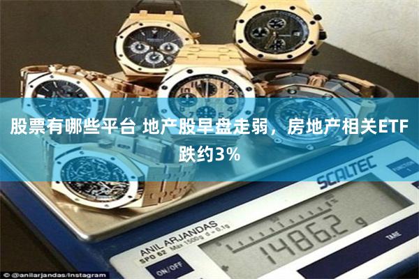 股票有哪些平台 地产股早盘走弱，房地产相关ETF跌约3%