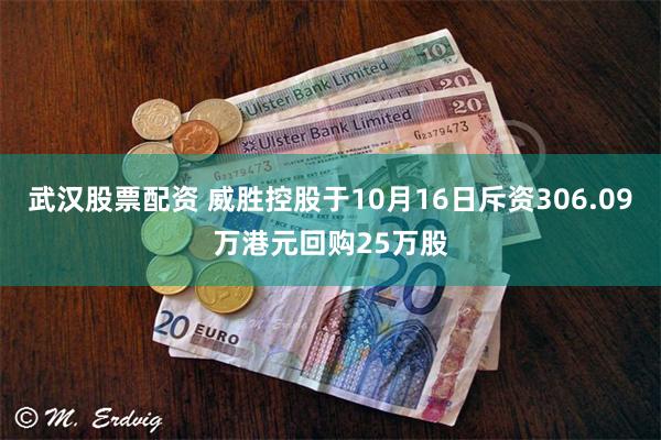 武汉股票配资 威胜控股于10月16日斥资306.09万港元回购25万股